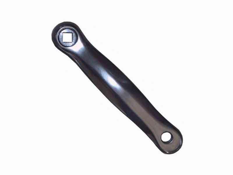 BikePartner - Højre Pedalarm - Sort Aluminium til E-bike
