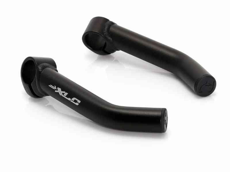 XLC Barends i Aluminium - 140 mm - Mat Sort