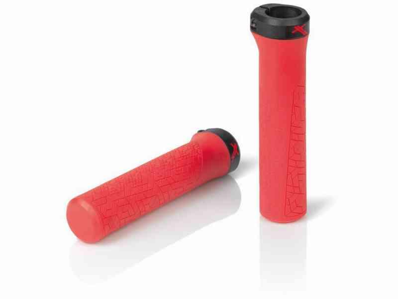 XLC Ergonomiske Håndtag - 135 mm - Rød Sæt