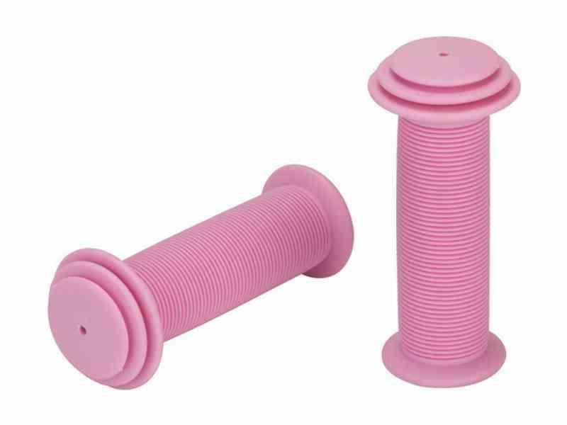XLC håndtag til børnecykler - 100mm - 2 stk - Pink