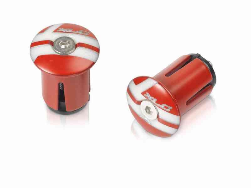 XLC Styrpropper - 2 stk - Ø 18,2 mm - Rød