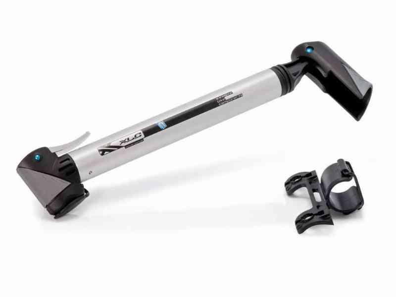 XLC PU-M01 Mini Pumpe - 6 bar/87 psi - Sølv/Sort