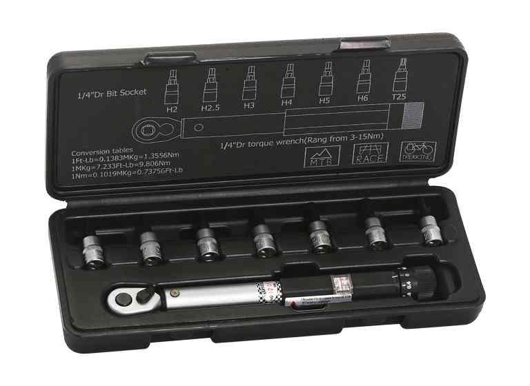 XLC TO-S41 Momentnøgle 1/4" 3-15 Nm
