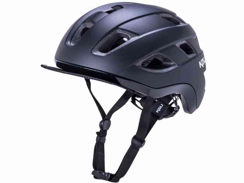 Kali Traffic Cykelhjelm - Mat Sort, Str. 54-58 cm