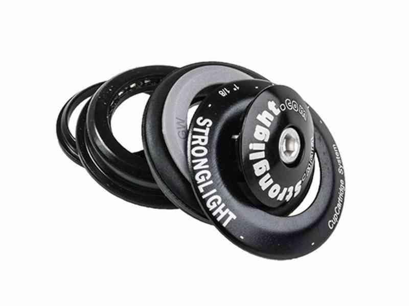 Stronglight Raz Stål Headset - Semi-integreret - Sort