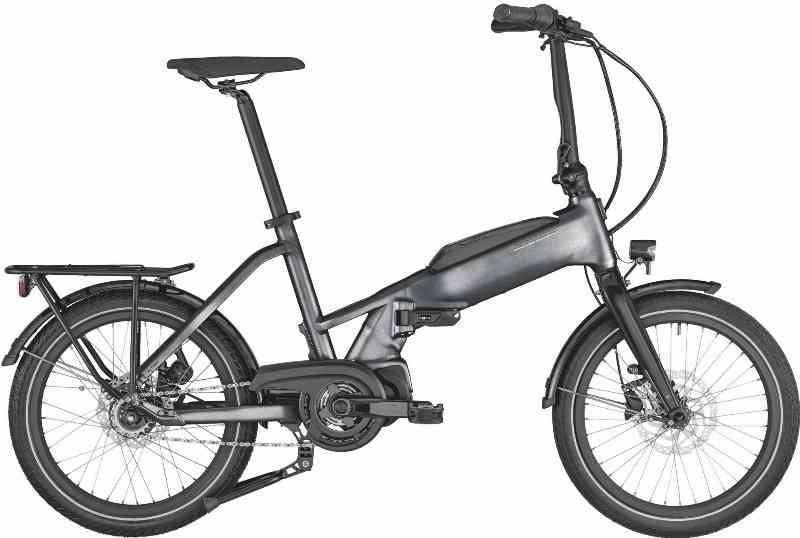 Bergamont Paul-E EQ Edition 2024 - Foldbar elcykel i sølv