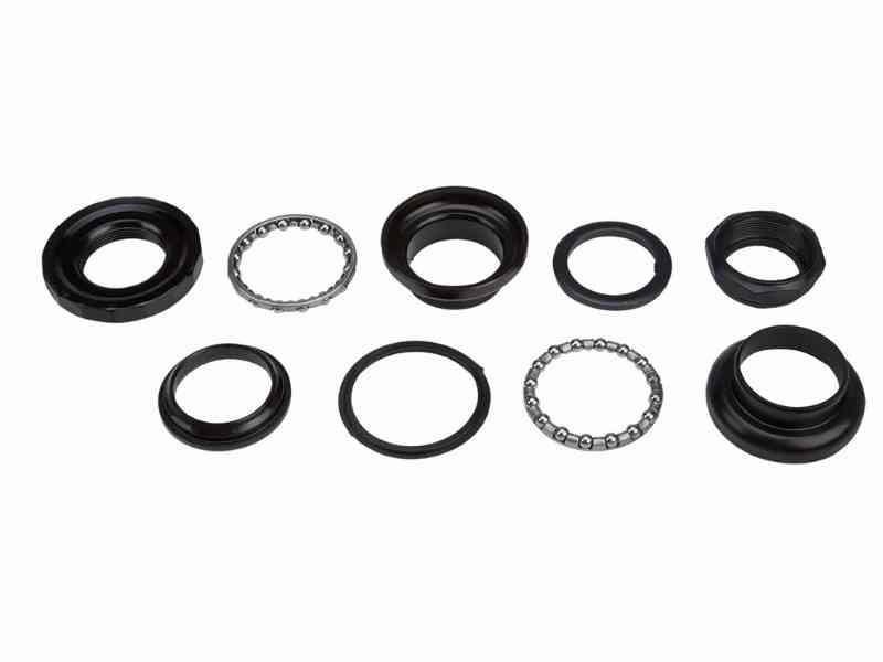 Sort 1" gevindstyrfittings