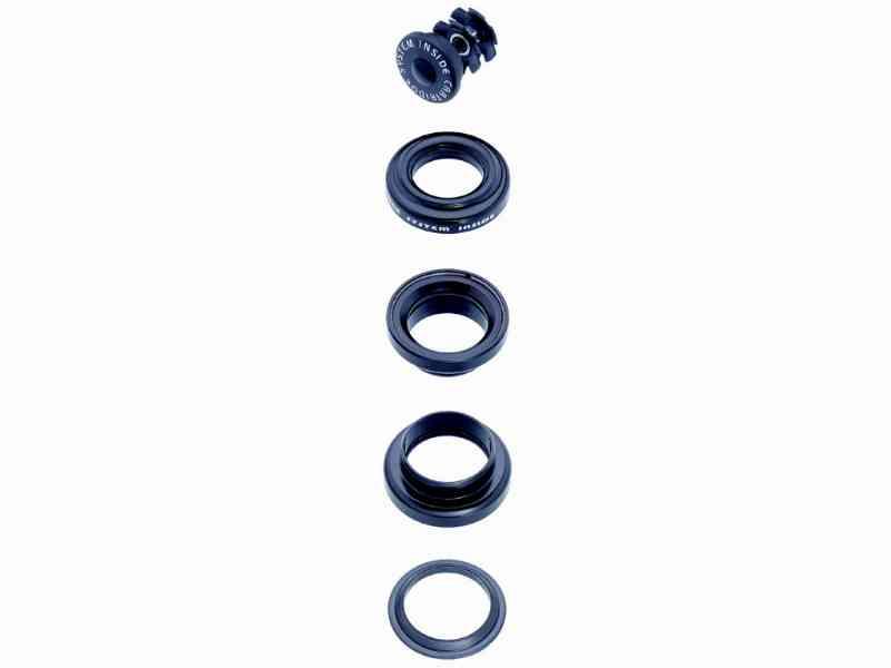MTB/ATB Hovedsæt 1-1/8" Sort