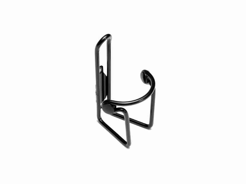 Sort Aluminium Flaskeholder Lux