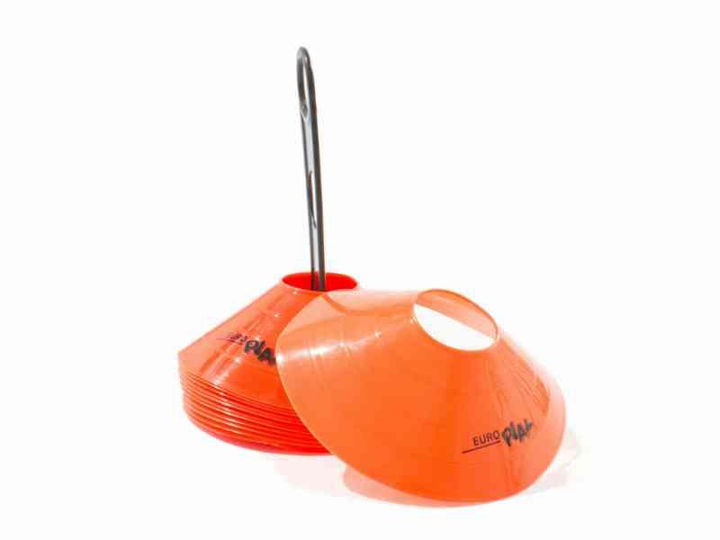 My Hood Kegler - 12 stk. flade med holder - orange