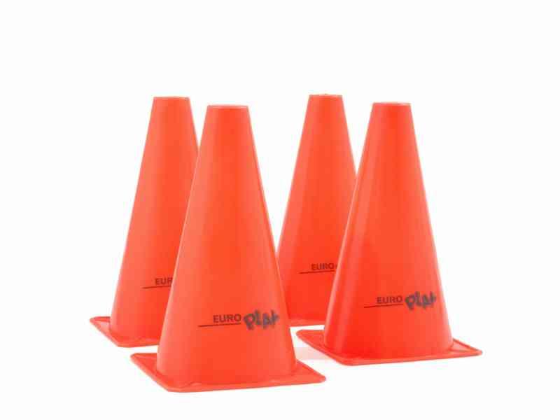 My Hood Kegler - 4 stk. 22 cm - orange farve