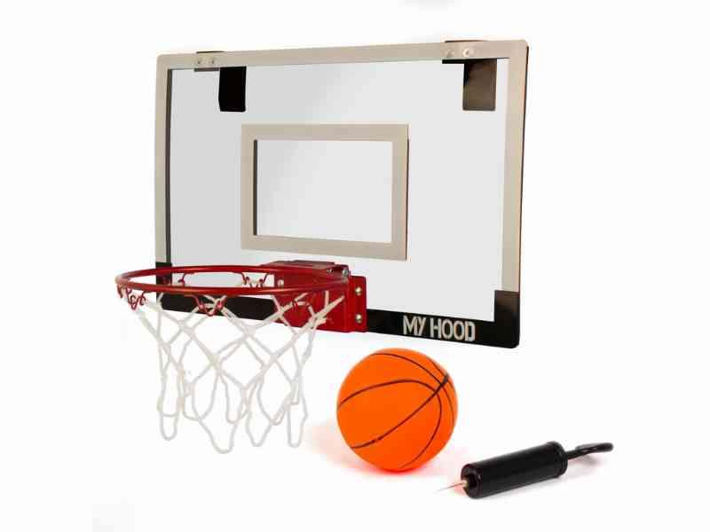 My Hood – Minibasket med plade og boldpumpe
