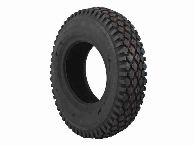 Dæk og slange 6 x 3,50/4,10 med autoventil 90°