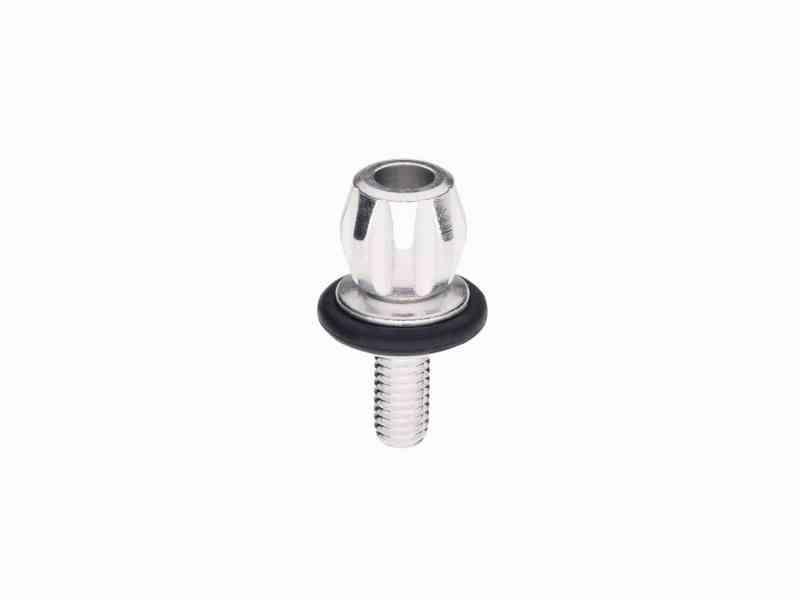 Kabeljusteringsskrue 6mm gevind - 18mm aluminium