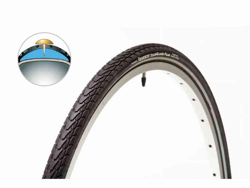 Dæk 26x1,5 Panaracer Tourguard Plus med gummi indlæg
