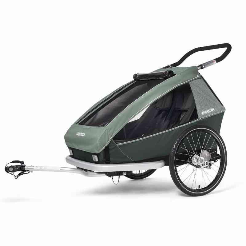 Croozer Kid Vaaya 2 Cykeltrailer til 2 Børn - Grøn