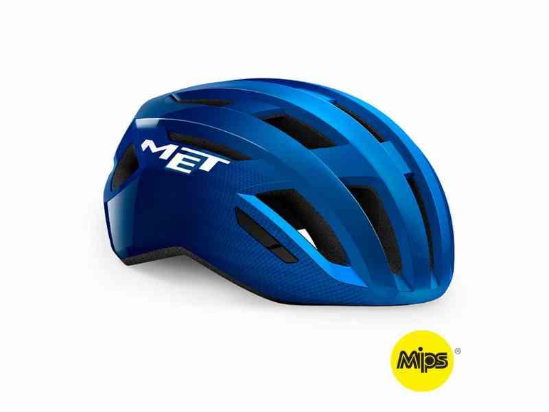 MET Vinci Mips - Cykelhjelm - Blå Metallic - Str. 58-61 cm