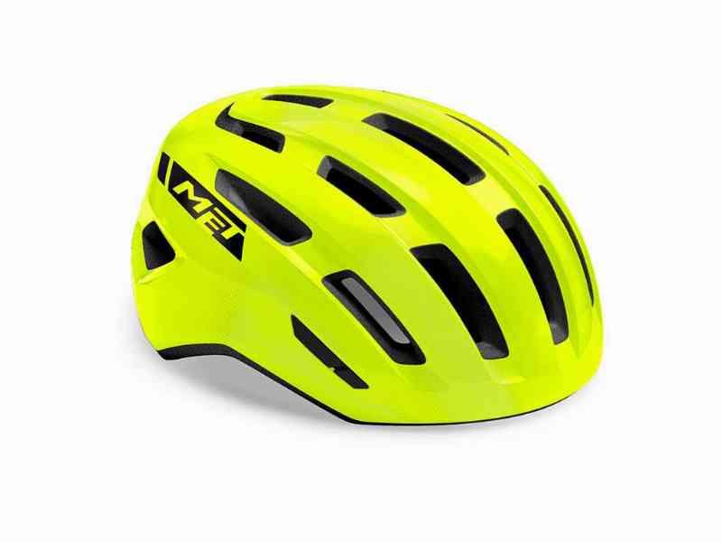 Met Miles - Cykelhjelm - Gul - Str. 52-58 cm