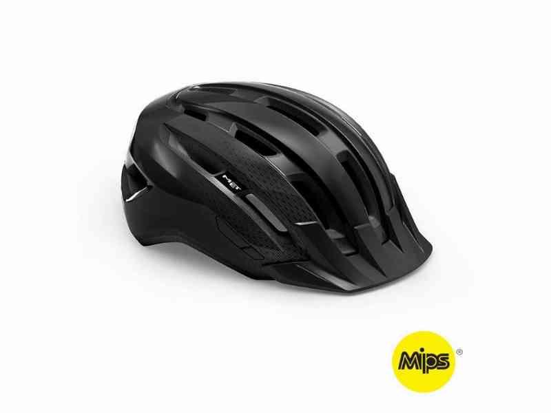 Met Downtown Mips - Cykelhjelm - Sort - Str. 58-61 cm