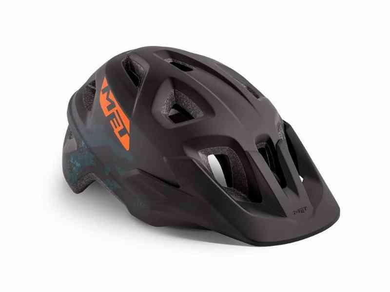 Met Eldar Mips - Junior cykelhjelm - Mat Sort 52-57 cm