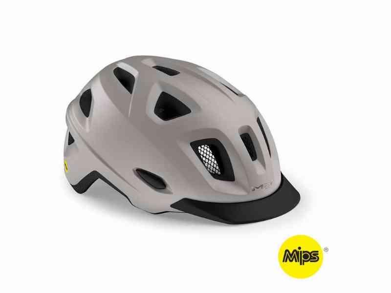Met Mobilite Mips - Urban cykelhjelm - Mat grå 57-60 cm