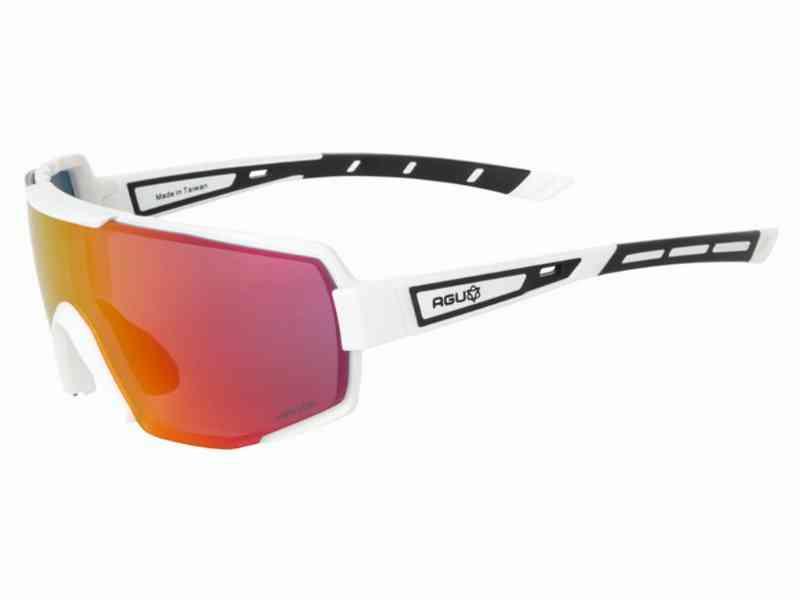 AGU Bold Anti Fog - Sports- og cykelbrille - Hvid