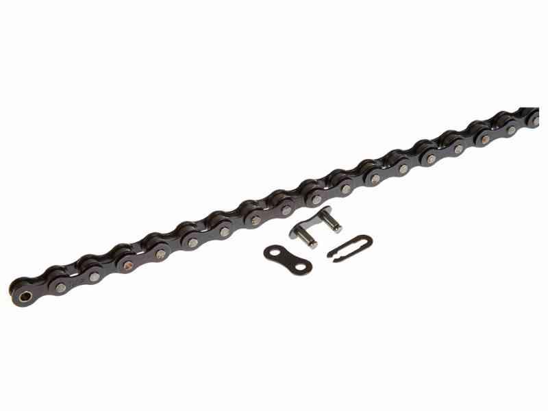 KMC B1 kæde 1/2" x 1/8" Sort 112 led med samleled