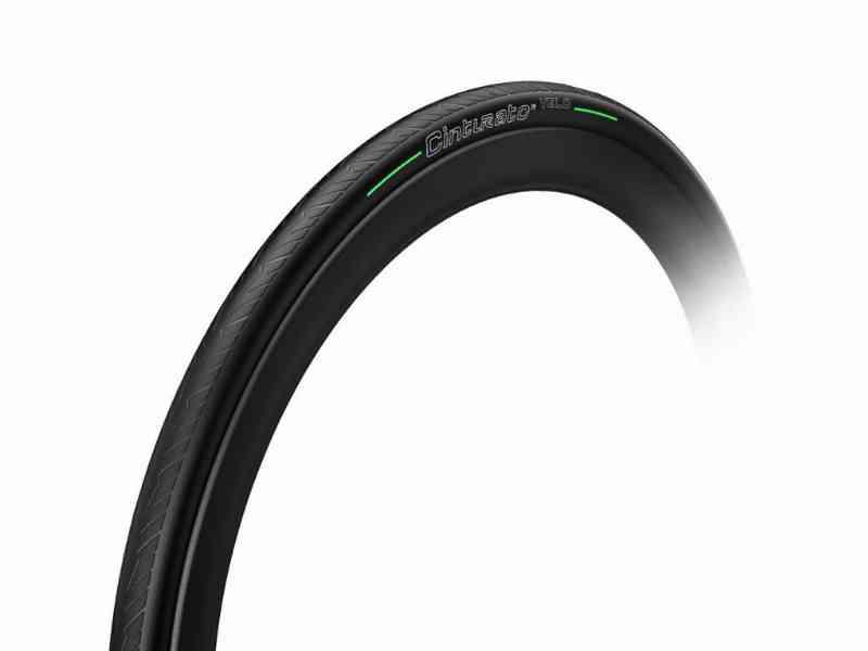 Pirelli Cinturato Velo - 700x24c Foldedæk Sort/grøn