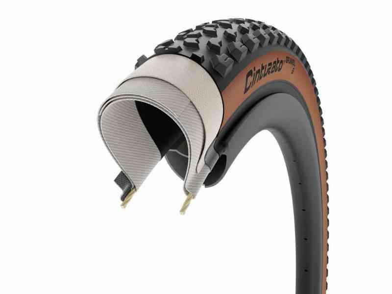 Pirelli Cinturato Gravel S - 700x40C Dæk - Sort/Brown