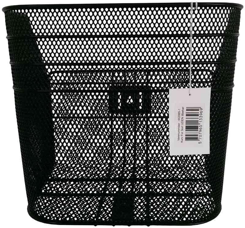 Sort Kurv 36x31x30cm uden tilbehør