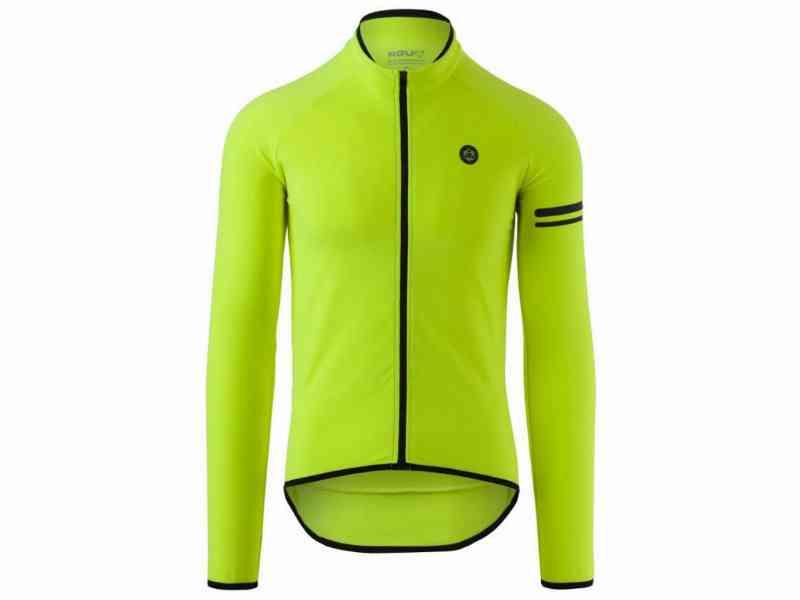 AGU Thermo Cykeltrøje - L/Æ - Hivis neon gul - Str. S