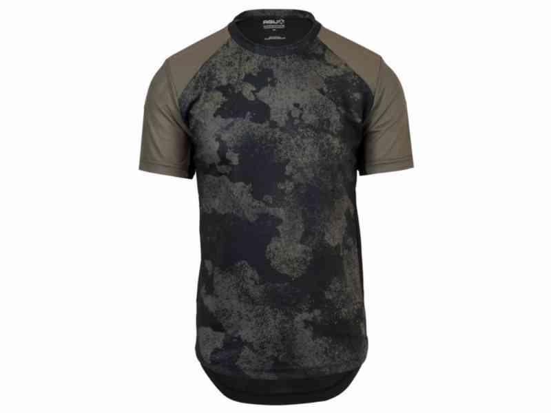 AGU - Cykeltrøje med korte ærmer - Loose fit - MTB - Army Grøn - Str. M