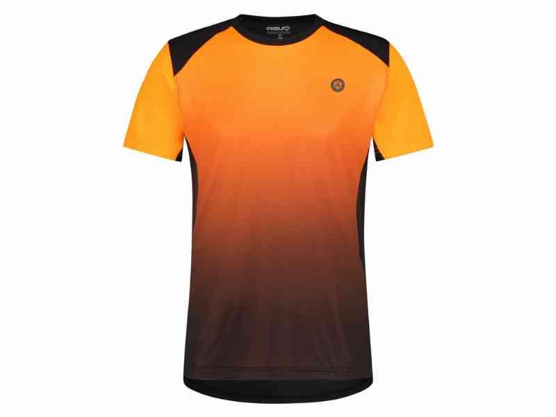 AGU - Cykeltrøje Korte Ærmer - Loose Fit - Neon Orange M