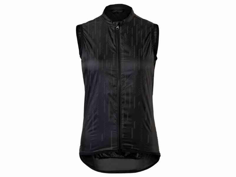 AGU Cykelvest - Essential - Dame - HI-VIS - Sort XS