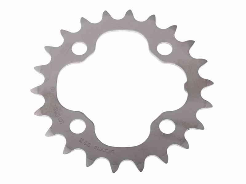 Shimano Deore 22-tands klinge 64mm 4 hul Sølv