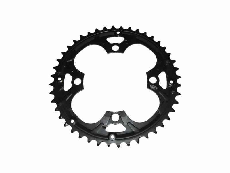 Shimano Deore 44T Klinge Ø104mm 4-huls Sort