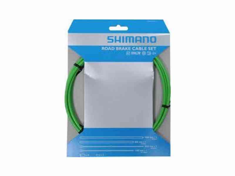 Shimano - PTFE Bremsekabel sæt til Racer/Sportscykler