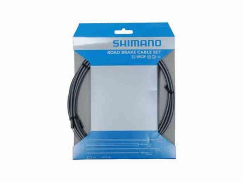 Shimano - PTFE Bremsekabel sæt til Racer/Sportscykler