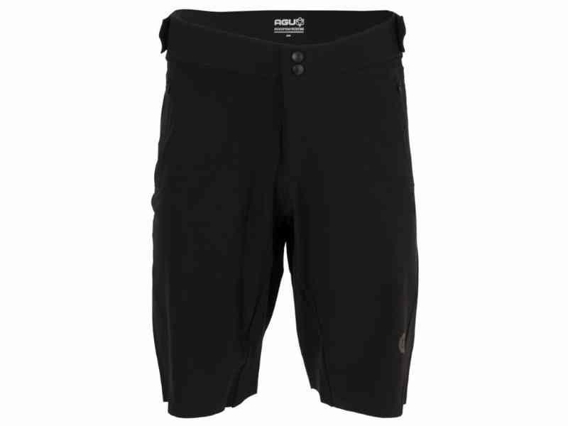 AGU MTB Shorts - Sorte cykelbukser str. L uden seler