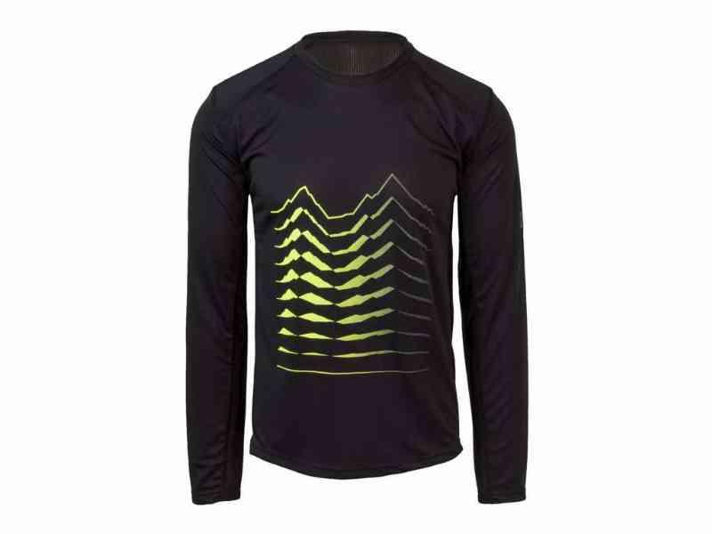 AGU Jersey  - MTB Cykeltrøje - L/Æ - Sort - Str. 3XL