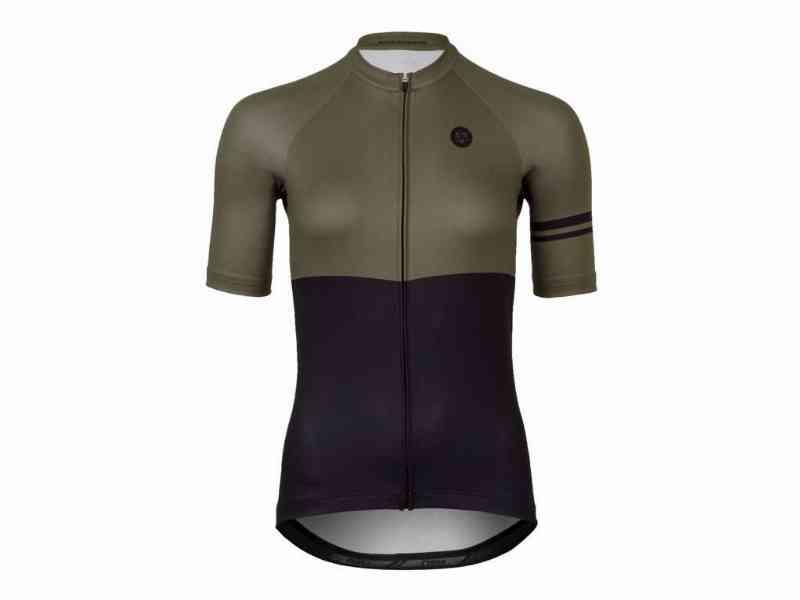 AGU Duo Essential - Dame Cykeltrøje - Army Grøn/Sort 2XL