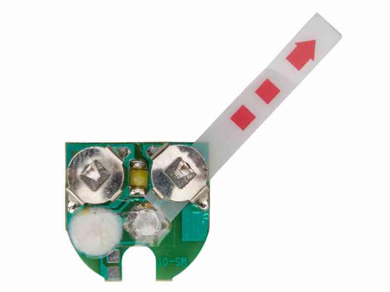 LED-printplade til forlygte med 1 lysdiode