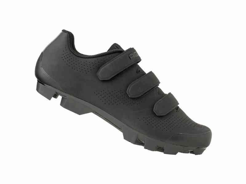AGU M410 MTB Cykelsko - Velcro - Sort - Str. 39