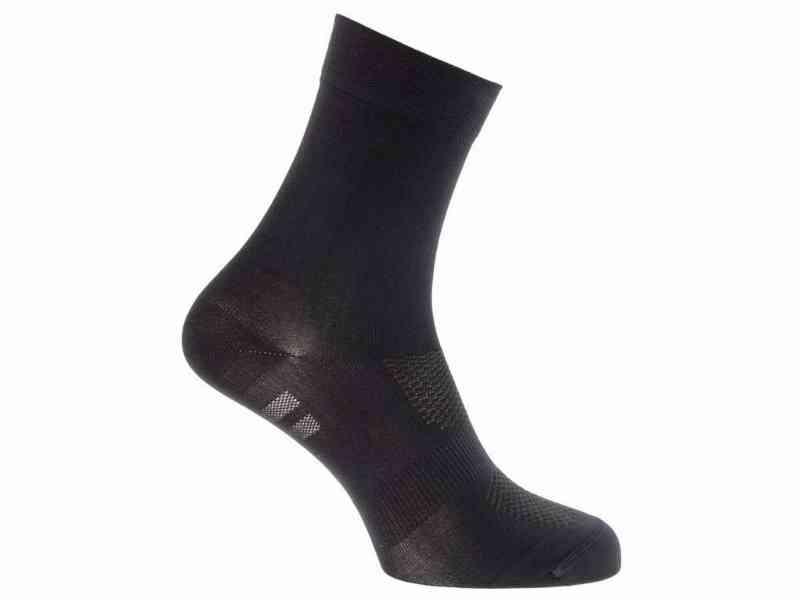 AGU Cykelstrømper - Høje Svarte - 2-Pak - L/XL