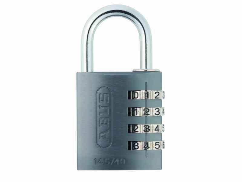 Abus 145/40 hængelås med firecifret kode