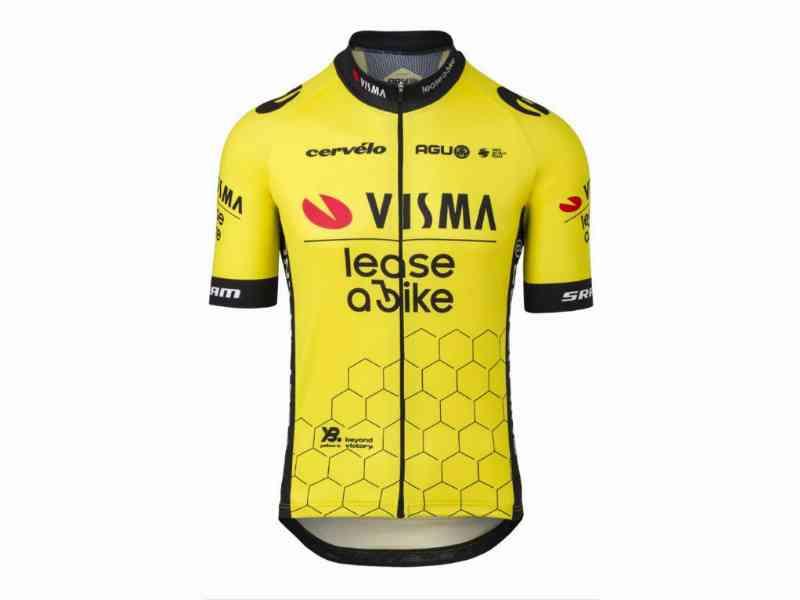 AGU Visma Lease Cykeltrøje Korte Ærmer 2XL