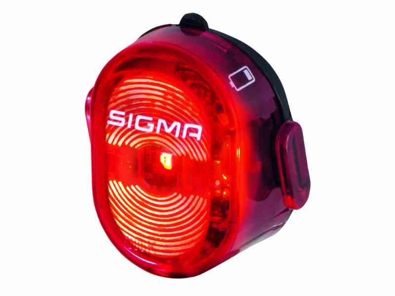 Sigma Nugget II Flash - Genopladelig Baglygte til Cykel