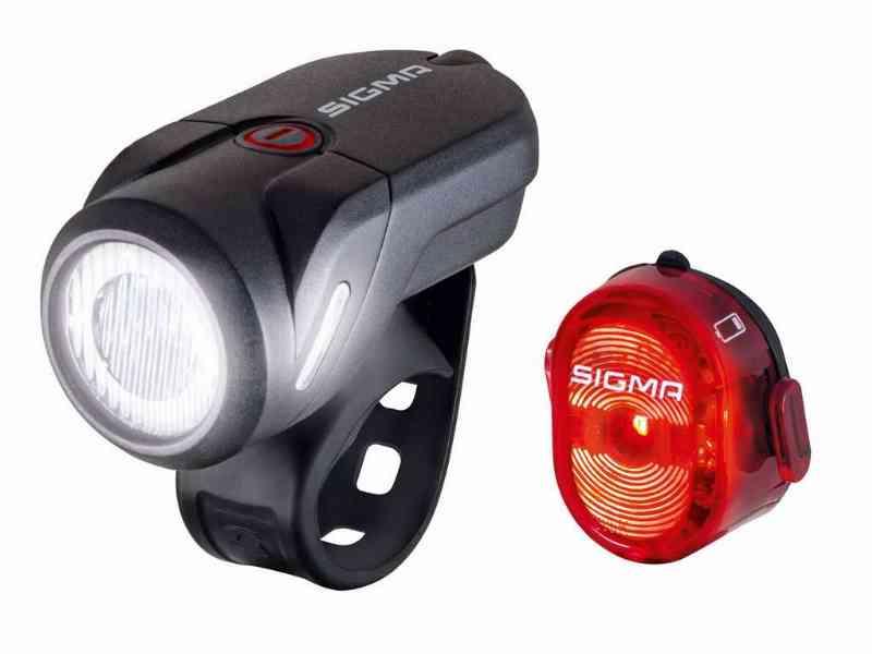 Sigma Aura 35 & Nugget II – USB genopladeligt lygtesæt