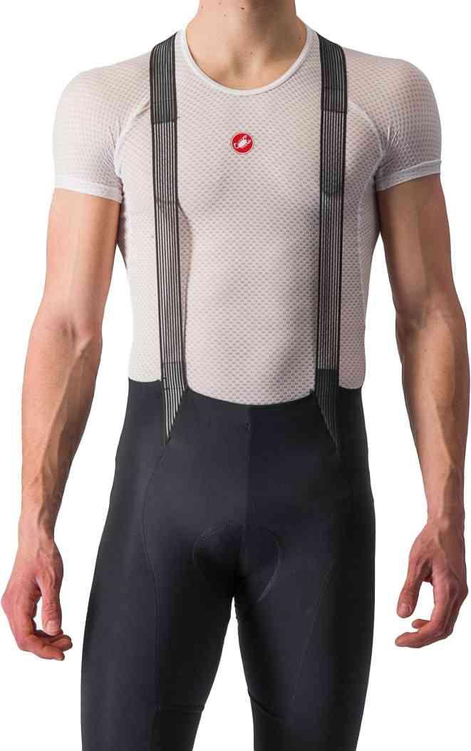 Castelli PRO ISSUE Korte Ærmer Baselayer - Hvid