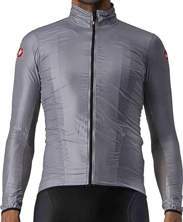 Castelli ARIA SHELL JACKET - Lys grå vindjakke